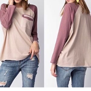 Long-sleeve top Rose sleeves
